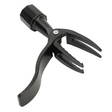 Désherbeur manuel en acier inoxydable - Outil de jardinage portable antidérapant