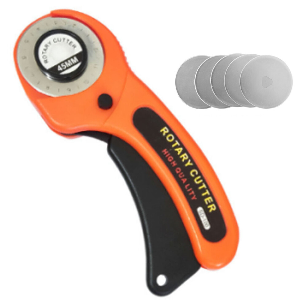 Safety Lock Rotary Fabric Cutter Set