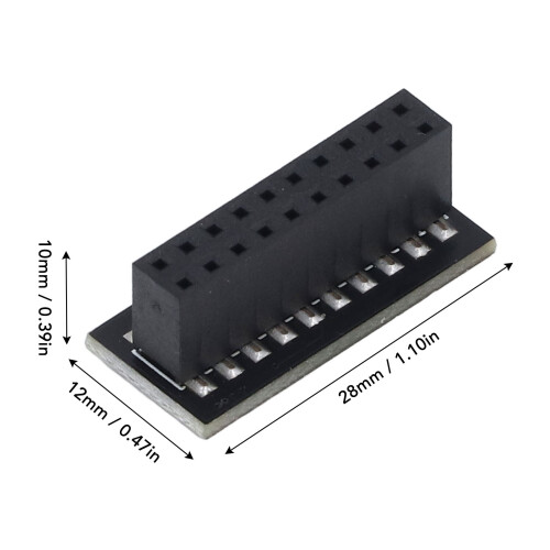 Modulo TPM 2.0 LPC a 20-pin nero per l'aggiornamento a Windows 11. on OnBuy