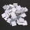 200 Piece Mirror Tile Wall Sticker 3D Decal Room Decor Stick (Silver) 3