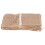 40PCS Country Wedding Table Silverware Holder Natural Burlap Cutlery Pockets Fork Pockets Rustic Wedding Decoration 6