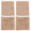 40PCS Country Wedding Table Silverware Holder Natural Burlap Cutlery Pockets Fork Pockets Rustic Wedding Decoration 2