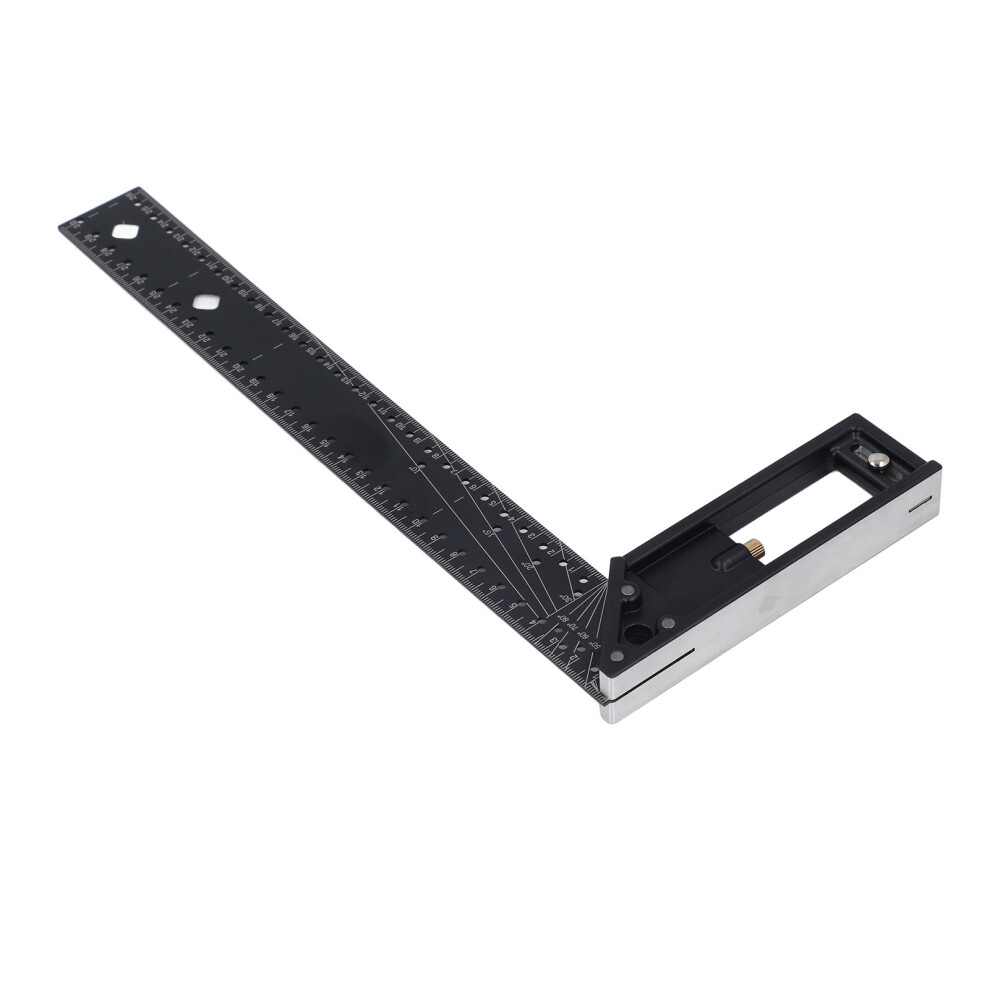 Professional 12In Multi-Angle Measuring Ruler For Accurate 45/90 Degree Angles 7891385495542