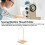 Large Wooden Spool Thread Stand Holder for Embroidery Sewing Machine Type D 6