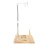 Large Wooden Spool Thread Stand Holder for Embroidery Sewing Machine Type D 7