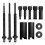 Heavy Duty Motorcycle Bearing Puller | Alloy Inner Bearing Extractor Hand Tools 1