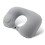 Travel Comfortable Pillow Inflatable U Type Shape-light blue 5