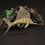 Verzierte Messing-Segelfisch-Statue, Retro-Design, 4