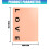 Pink Heart 3D Card Feature Recordable Message and Light for 3