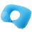 Travel Comfortable Pillow Inflatable U Type Shape-light blue 1