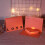 Pink Heart 3D Card Feature Recordable Message and Light for 4