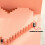 Pink Heart 3D Card Feature Recordable Message and Light for 6