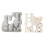 Multipurpose Silicone Craft Mould For Valentines Birthday 1