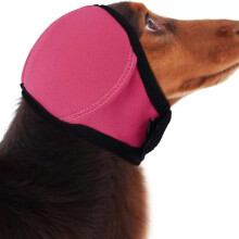 (Rose Red, S code) Waterproof Ear Muffs for Swimming & Noise Protection