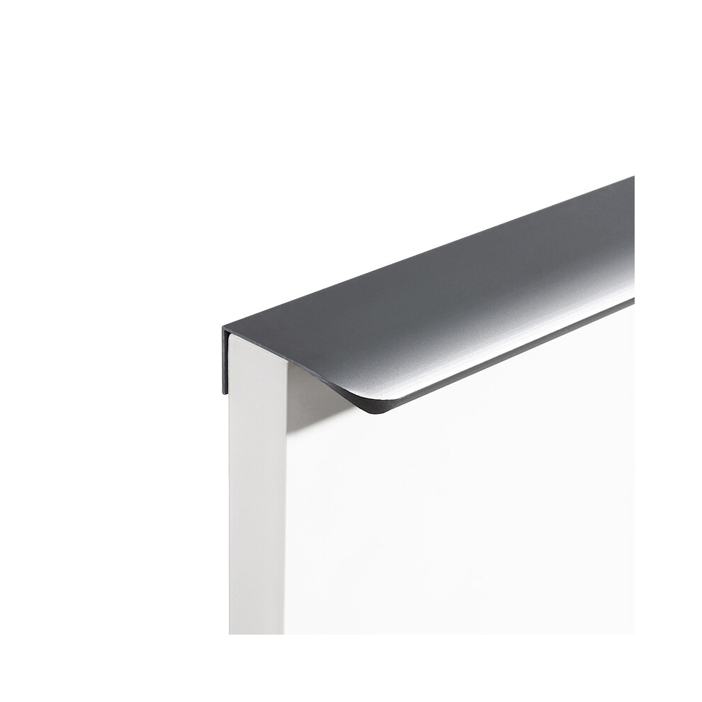 (Gray, 96 Holes) Aluminum Invisible Drawer Pull Handle Cabinet Door Handle For Kitchen Closet Furniture Hardware 6431700860955