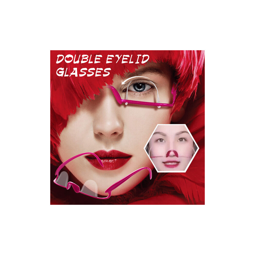 Hue-Grain No-Glue Double Eyelid Trainer Glasses