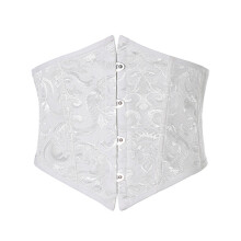 Hochwertiges Polyester-Taillenmieder-Korsett mit-W XXL