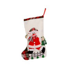 Cheerful Snowman Santa Themed Christmas Bags Efficient-2