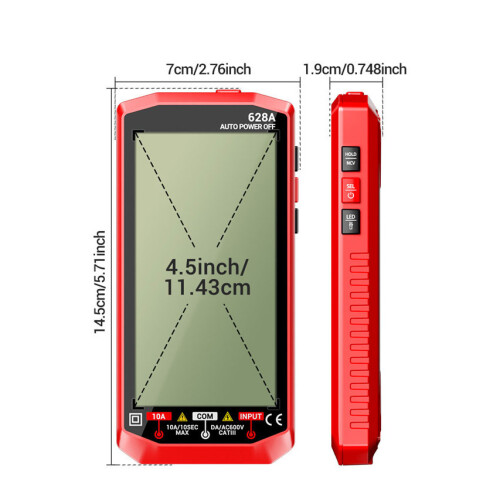 1 Stück Multimeter-Fertigset inklusive-Schwarz 2