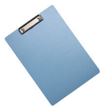 A4 Thicken Plastic Clipboard Folder, Vertical Clips, Office/Home Use