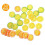 2 set Artificial Lemon Slices, Artificial Fruit,  Lemon Slices, Plastic Fake Fruit Model, Party Wedding Decoration 5