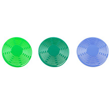 Space Saving Foldable Silicone Wine Holders-green dark green bl