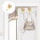 Easy Install Bowknot Stainless Steel Hook with Hardware Metal 2