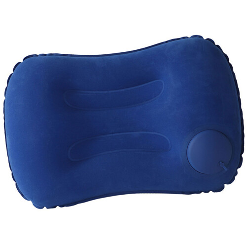 Soft Flocking Travel Pillow Portable For Easy Storage- sapphire1