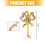 Easy Install Bowknot Stainless Steel Hook with Hardware Metal 3