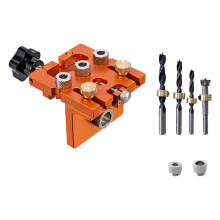 User Friendly Hole Punching Locator Wood-orange. color. 15mm
