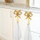 Easy Install Bowknot Stainless Steel Hook with Hardware Metal 4