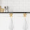 Easy Install Bowknot Stainless Steel Hook with Hardware Metal 5