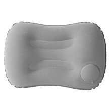 Wasserdichtes Campingkissen aus PVC-Materialien, faltbar-grau