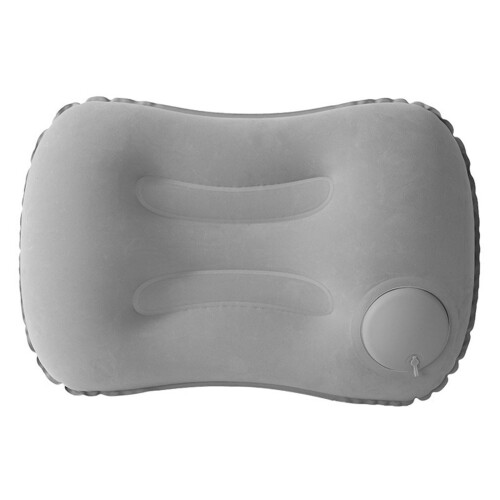 Automatic Inflation Pillow Features Portable Designs For-grey