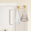 Easy Install Bowknot Stainless Steel Hook with Hardware Metal 7