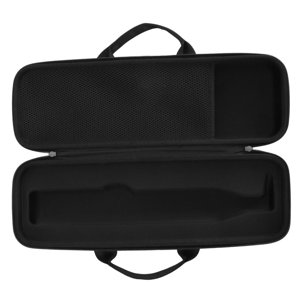 Black Eva Waterproof Hair Straightener Case For Airstrait Ht01, 17.7X5.5x3.8in