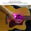 3x médiators LED de guitare 40 mAh ABS blanc vert violet 10