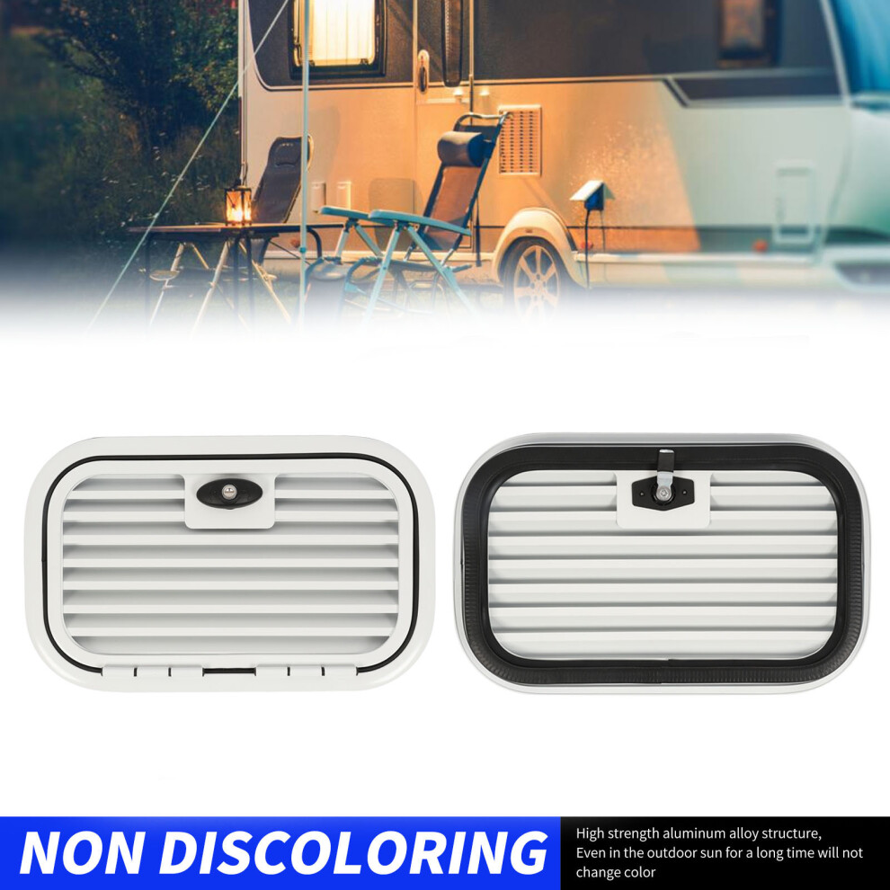 26X14 Aluminium Rv Storage Door With Vent 7293282021112