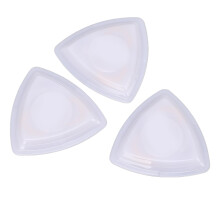 3-Pack LED Guitar Picks White Green Purple Light Up ABS 40mAh Battery