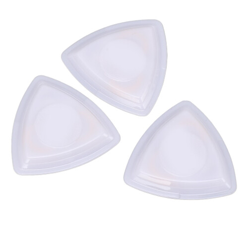 3x médiators LED de guitare 40 mAh ABS blanc vert violet