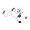 Single Ear USB-C/3.5mm Noise Cancelling Headset for PC, Laptop, Tablet, Black 1