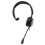 Cuffia mononucleare USB con microfono, USB-C e 3,5 mm, nero 1