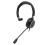 Cuffia mononucleare USB con microfono, USB-C e 3,5 mm, nero 6