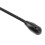 Cuffia mononucleare USB con microfono, USB-C e 3,5 mm, nero 9