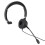 Cuffia mononucleare USB con microfono, USB-C e 3,5 mm, nero 10