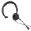 Cuffia mononucleare USB con microfono, USB-C e 3,5 mm, nero 14