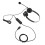 Cuffie USB da ufficio a due padiglioni per PC nere 13