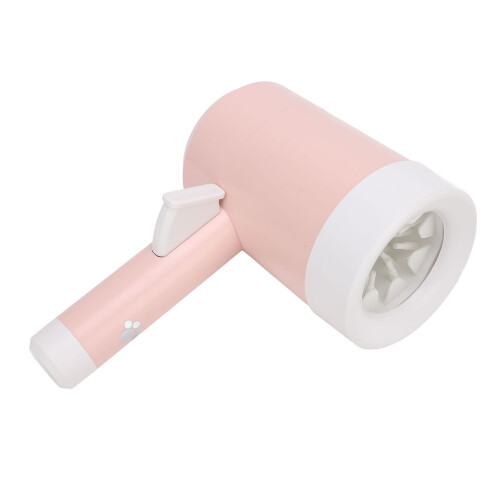 Coppa detergente per zampe di cane rosa, ABS e silicone 1