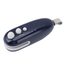 Mini sigillatrice per sacchetti con taglierino 400 mAh Li-ion blu