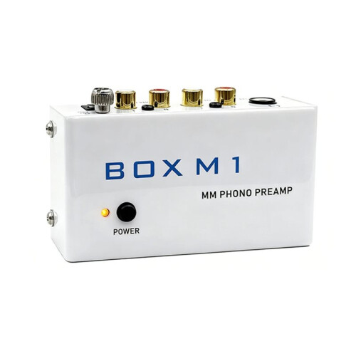 BOX M1 Preamplifier for Turntables Phono Amplifier Gramophone Turntable Amplifier US Plug